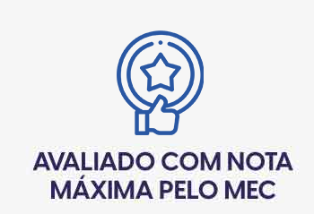 Avaliado com excelencia pelo mec