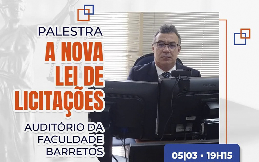 Palestra sobre A Nova Lei de Licitações